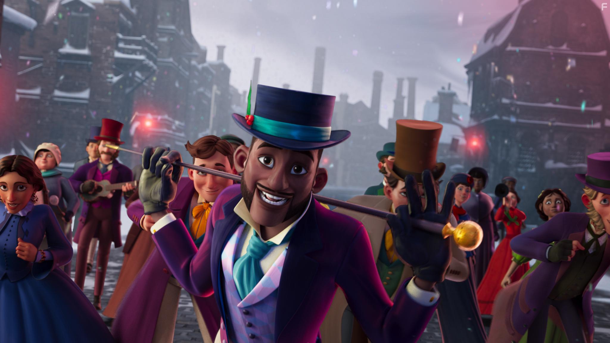 Giles Terera in Scrooge: A Christmas Carol (2022)