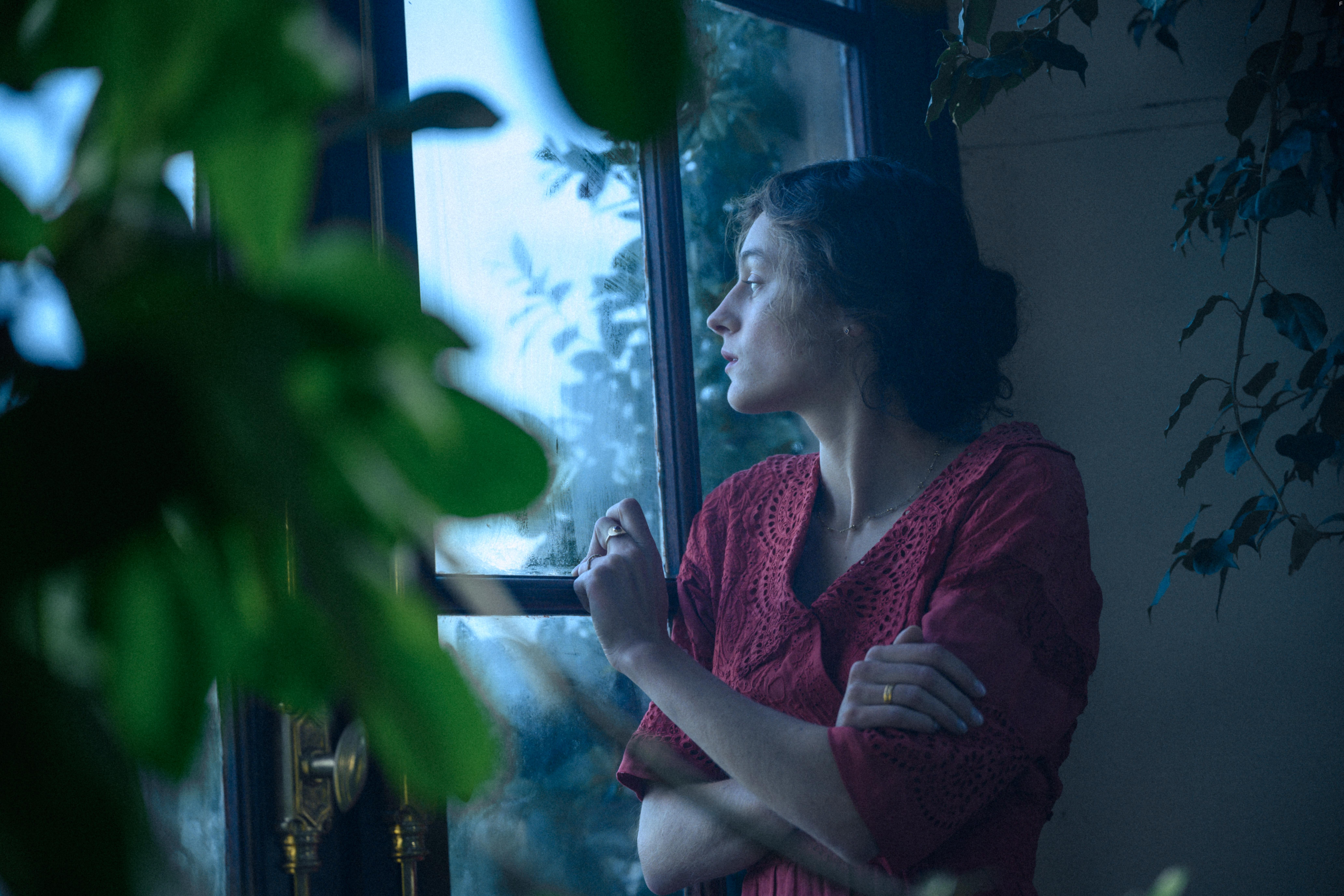 Emma Corrin in Lady Chatterley's Lover (2022)