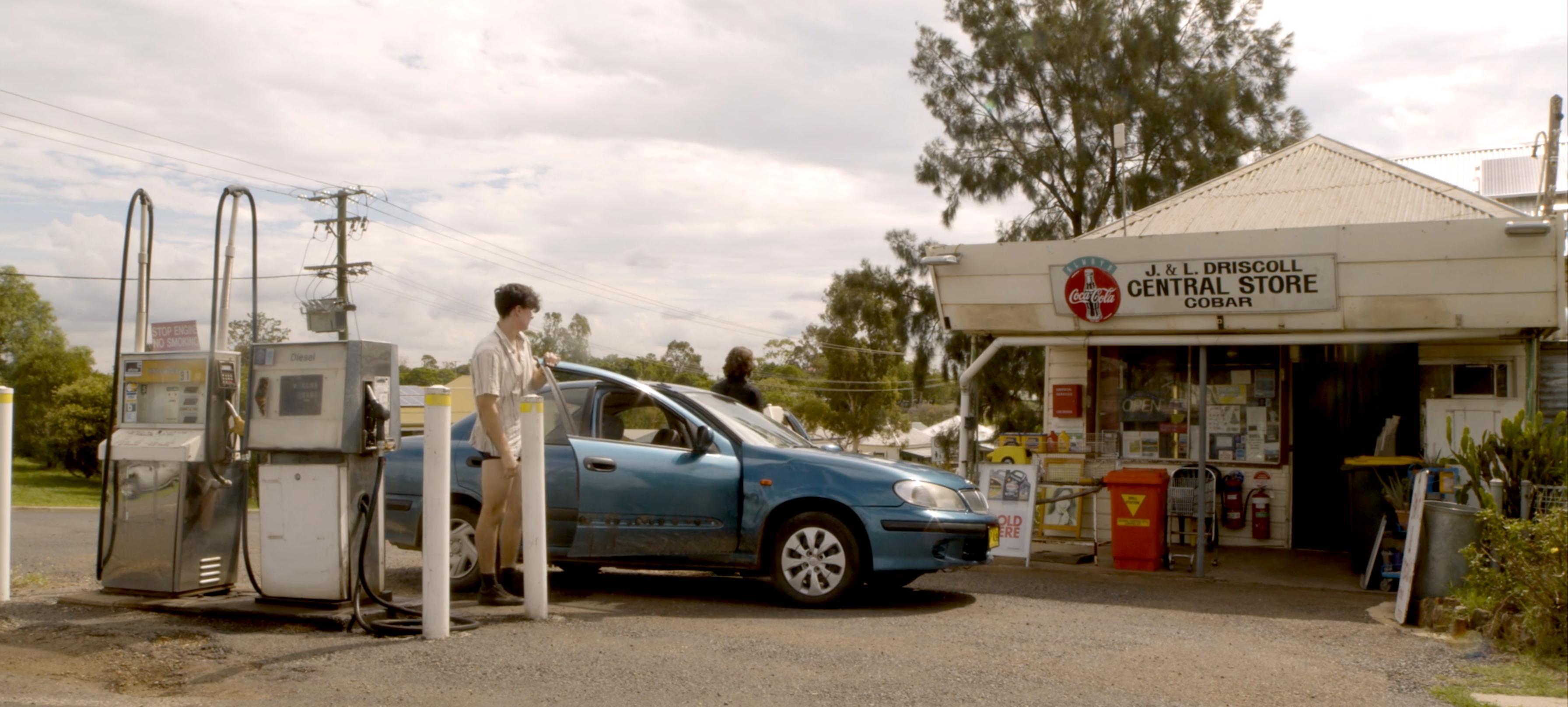 Kit Murphy and Ryan Haire in Collect Your Roadkill (2021)