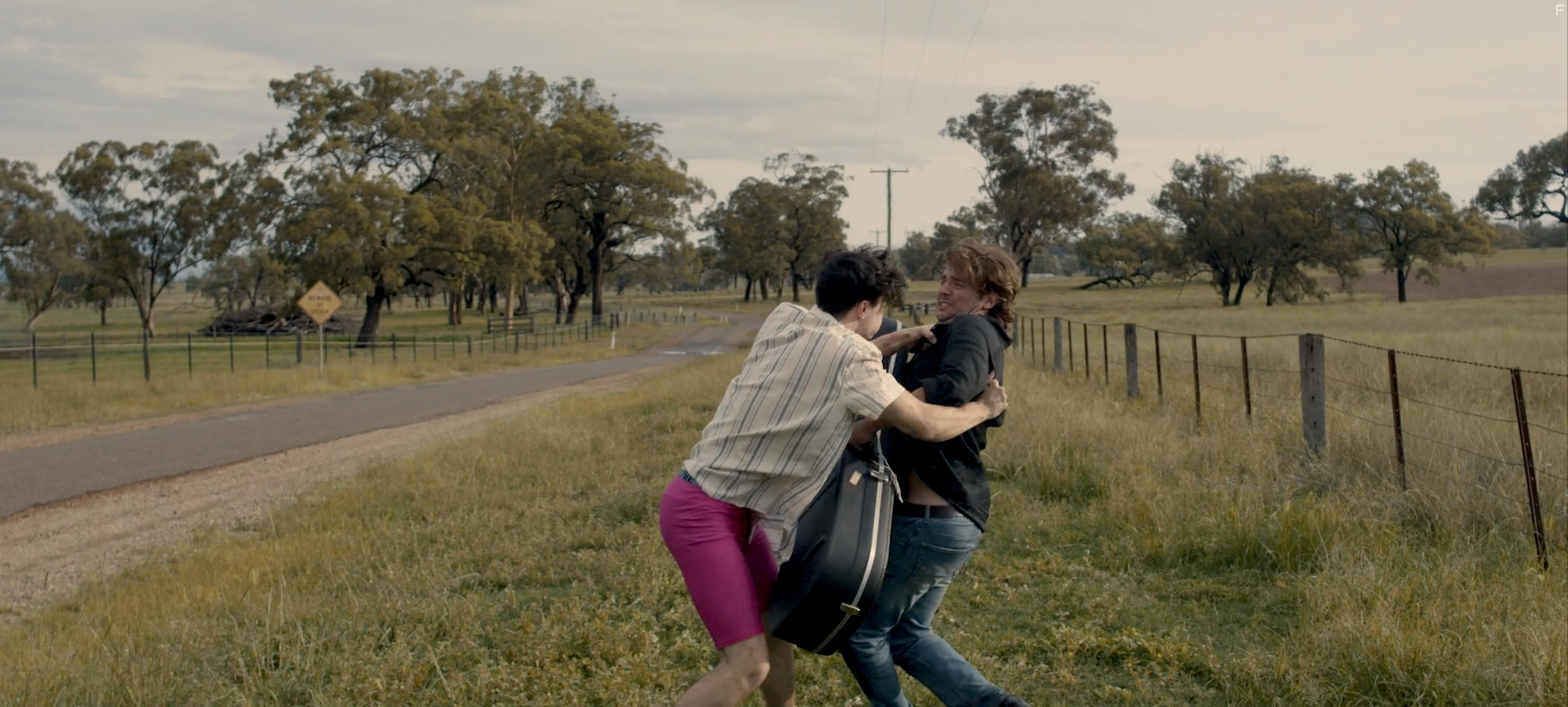 Kit Murphy and Ryan Haire in Collect Your Roadkill (2021)