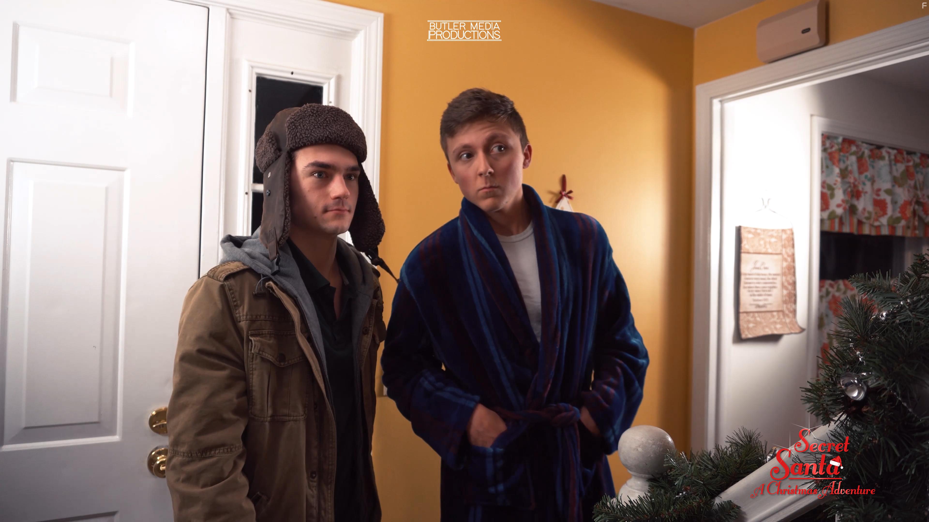 Nigel Butler and Joe Monroe in Secret Santa: A Christmas Adventure (2021)