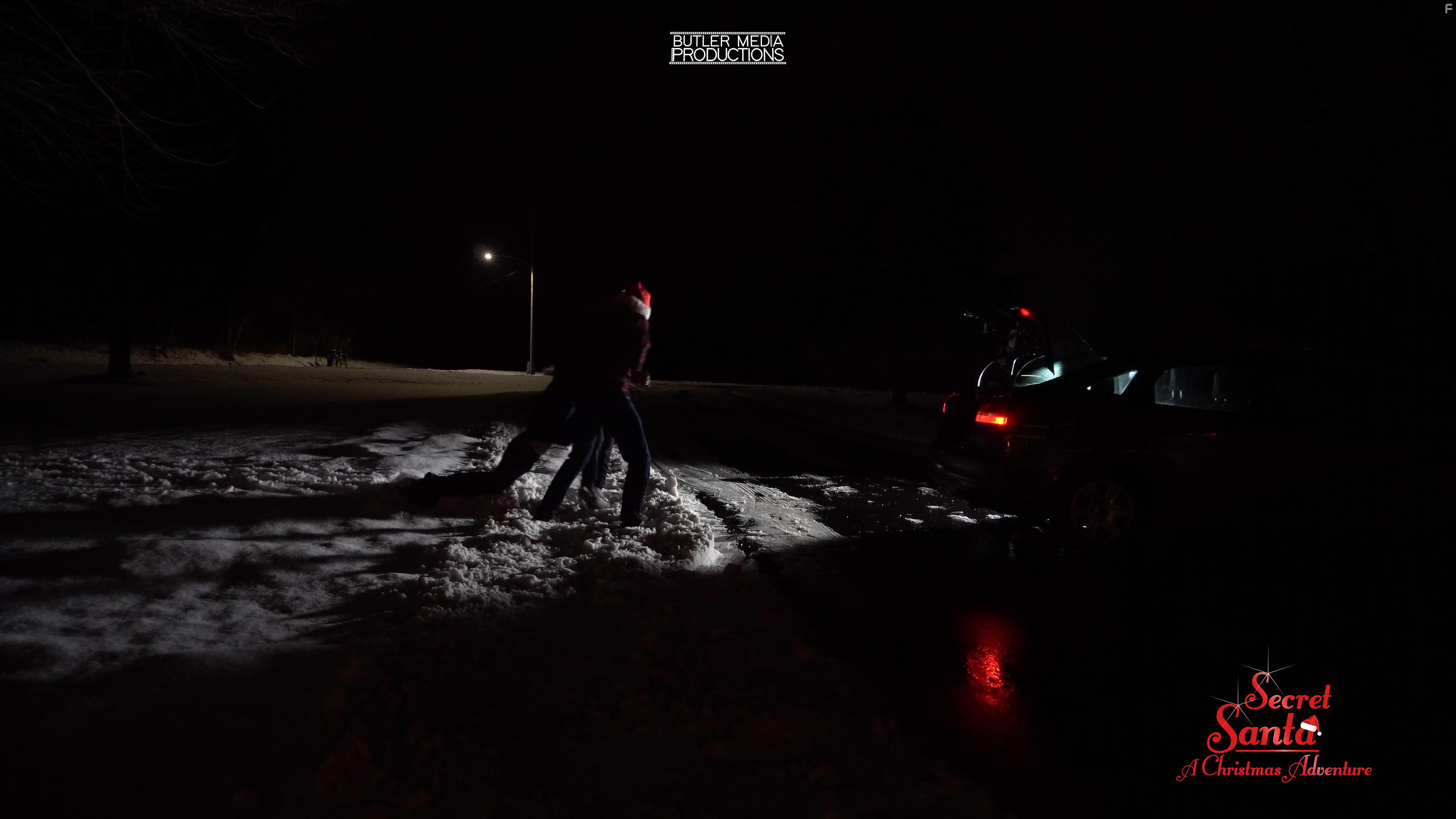 Nigel Butler, Gunnar Dalton, and Joe Monroe in Secret Santa: A Christmas Adventure (2021)