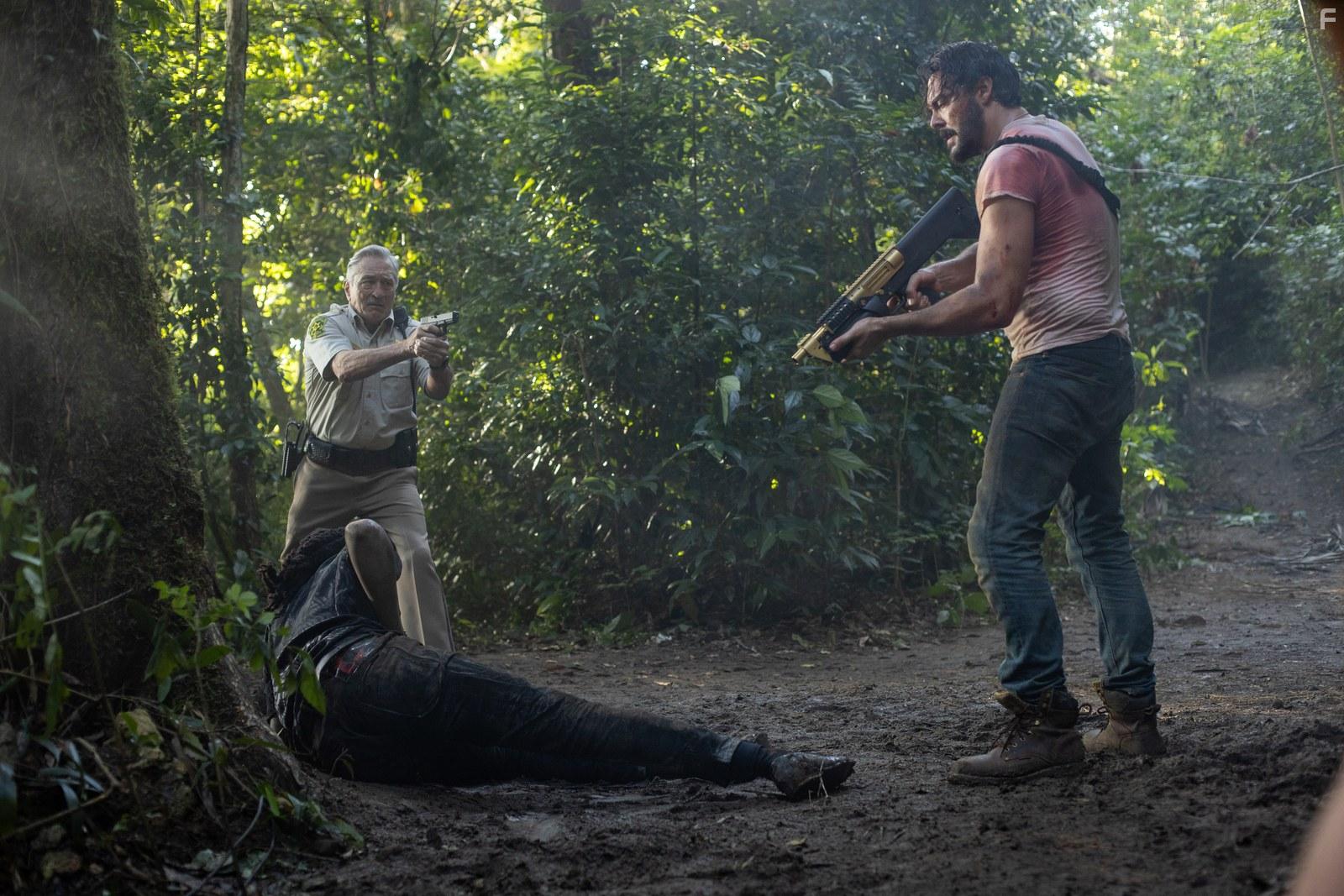 Robert De Niro, Jack Huston, and Quavo in Savage Salvation (2022)