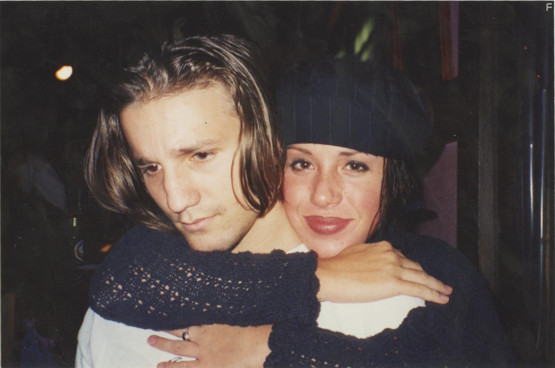 Soleil Moon Frye and Breckin Meyer in Kid 90 (2021)