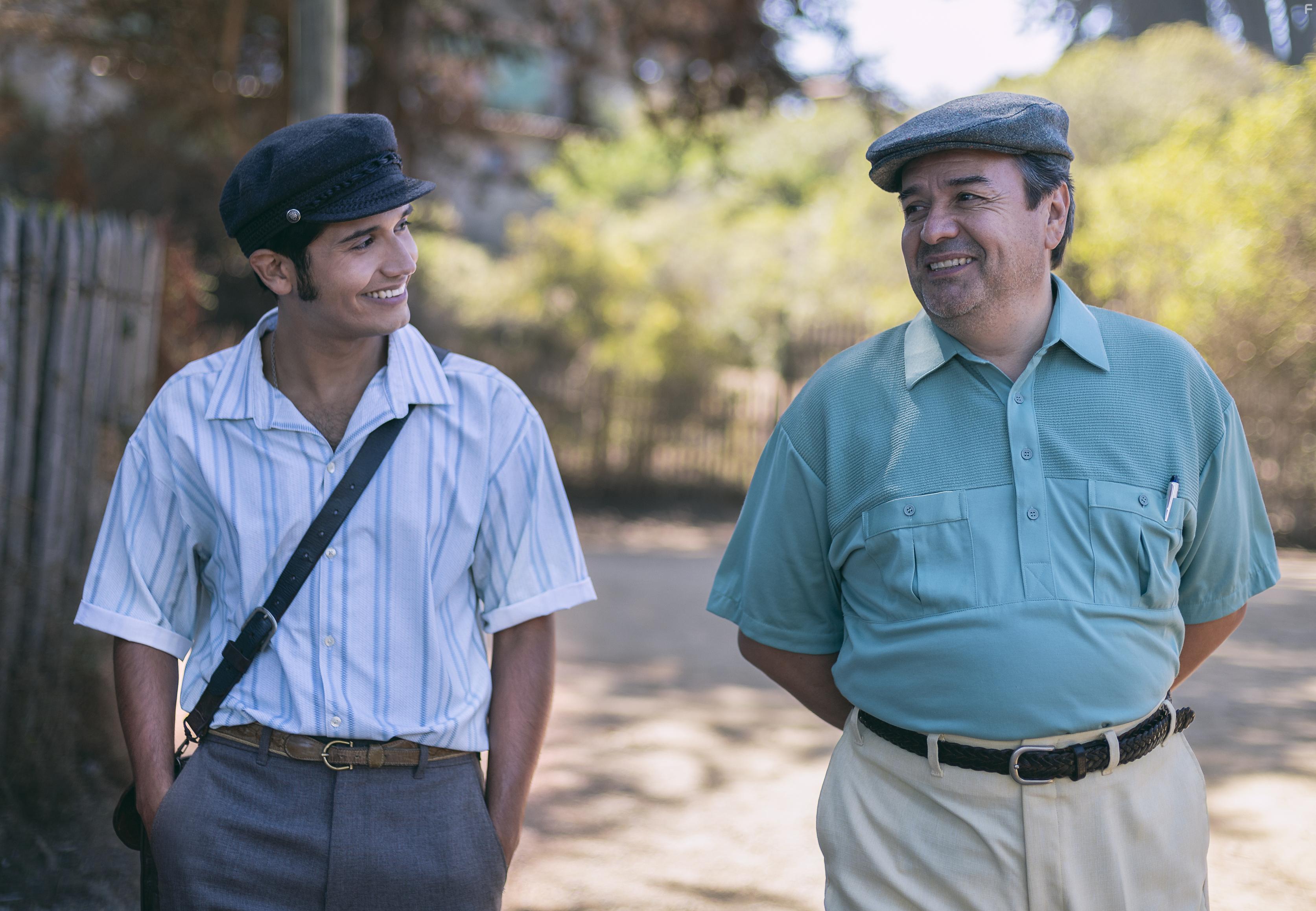 Claudio Arredondo and Andrew Bargsted in Burning Patience (2022)
