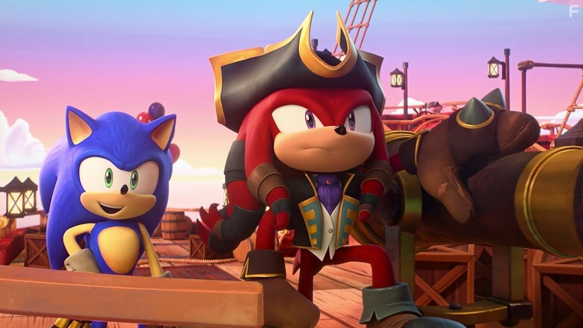 Adam Nurada and Deven Christian Mack in Sonic Prime (2022)