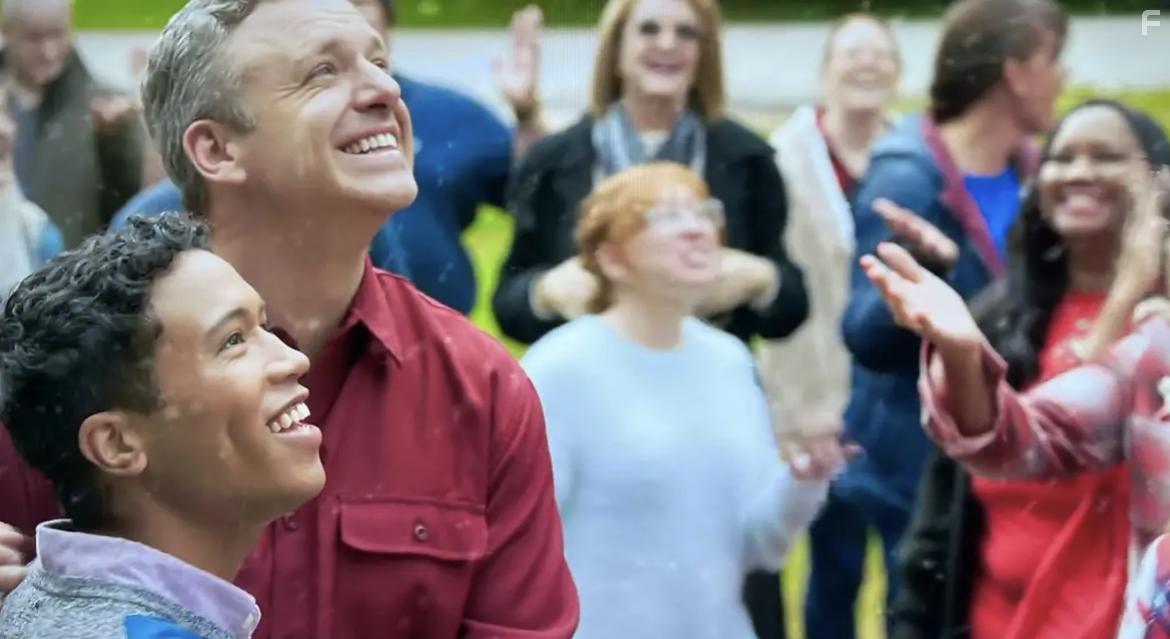 Josh Henry and Byron Wigfall in A Christmas Open House (2022)