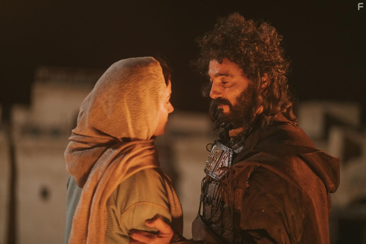 Khaled Nabawy and Kinda Hanna in Kingdoms of Fire (2019)