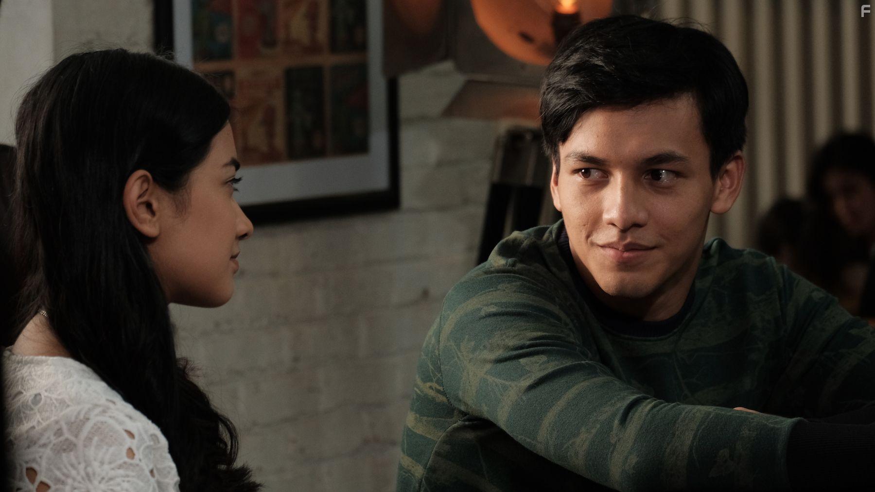 Nadya Arina and Jefri Nichol in Seperti Hujan yang Jatuh ke Bumi (2020)