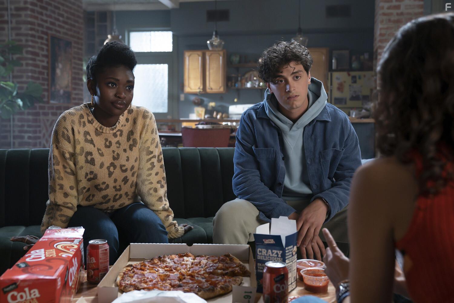 Lisette Olivera, Zuri Reed, and Antonio Cipriano in National Treasure: Edge of History (2022)