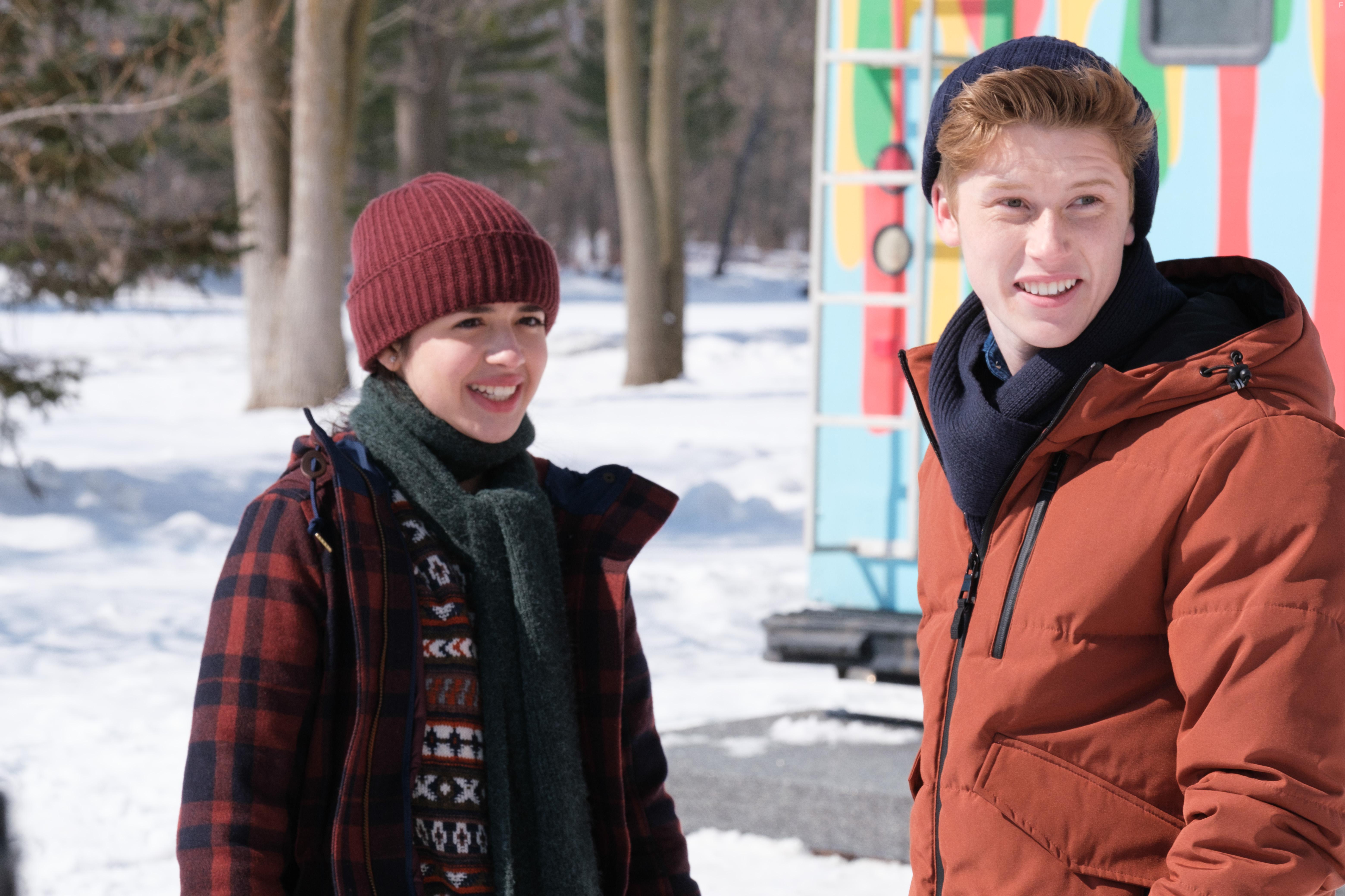 Bertrand Calmeau, Ky Baldwin, and Fabi Aguirre in Snow Day (2022)