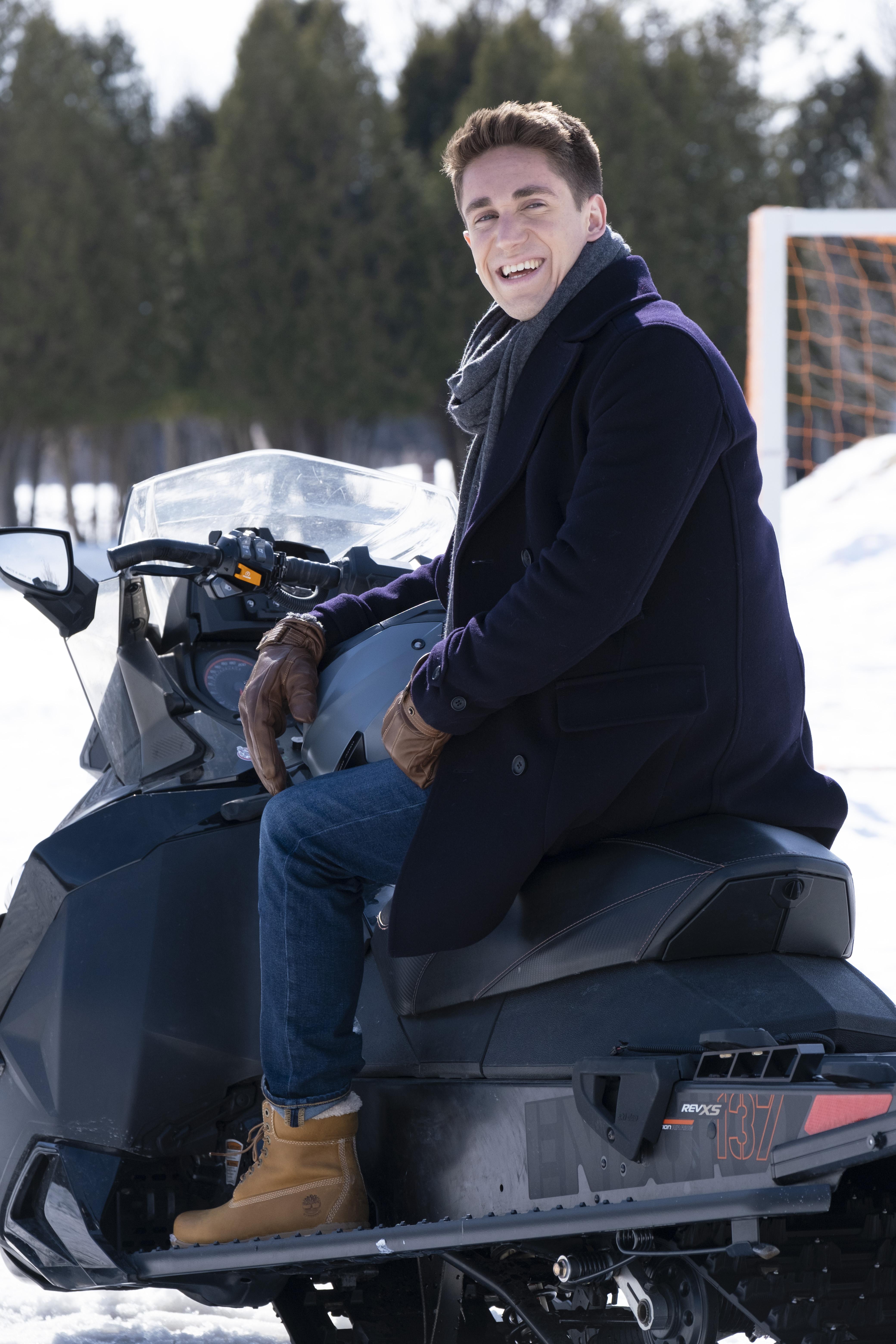 Bertrand Calmeau, Myles Erlick, and Chuck Wheeler in Snow Day (2022)