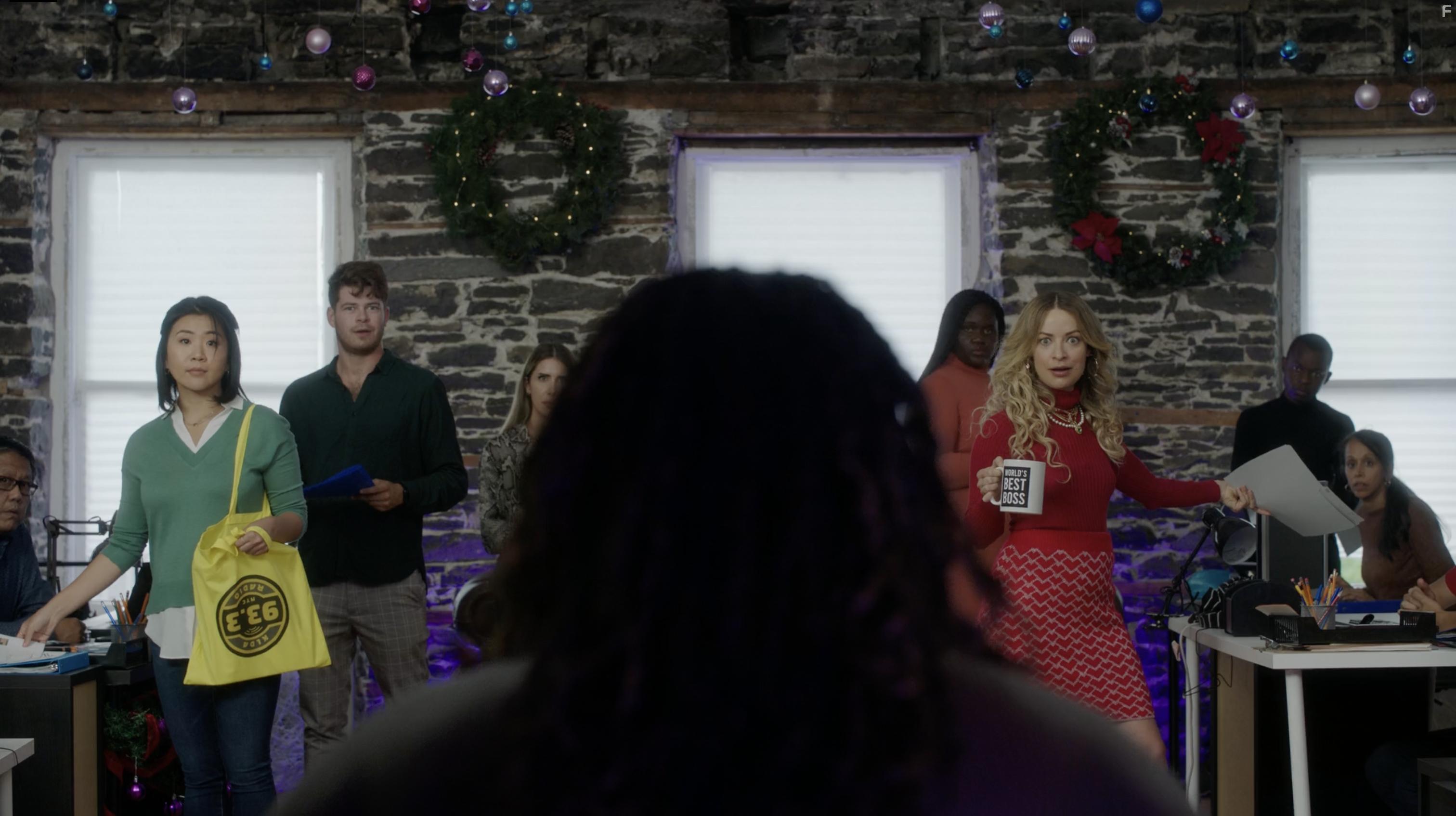 Connie Wang and Karen Knox in All I Didn't Want for Christmas (2022)