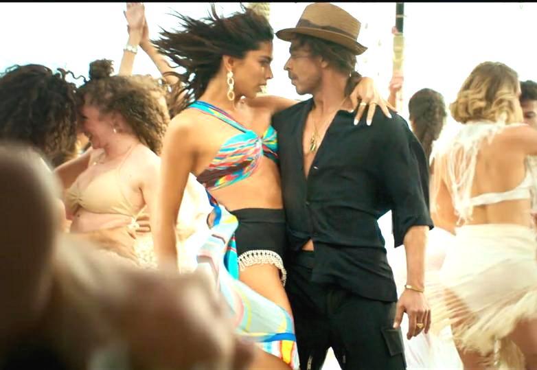 Shah Rukh Khan and Deepika Padukone in Pathaan (2023)