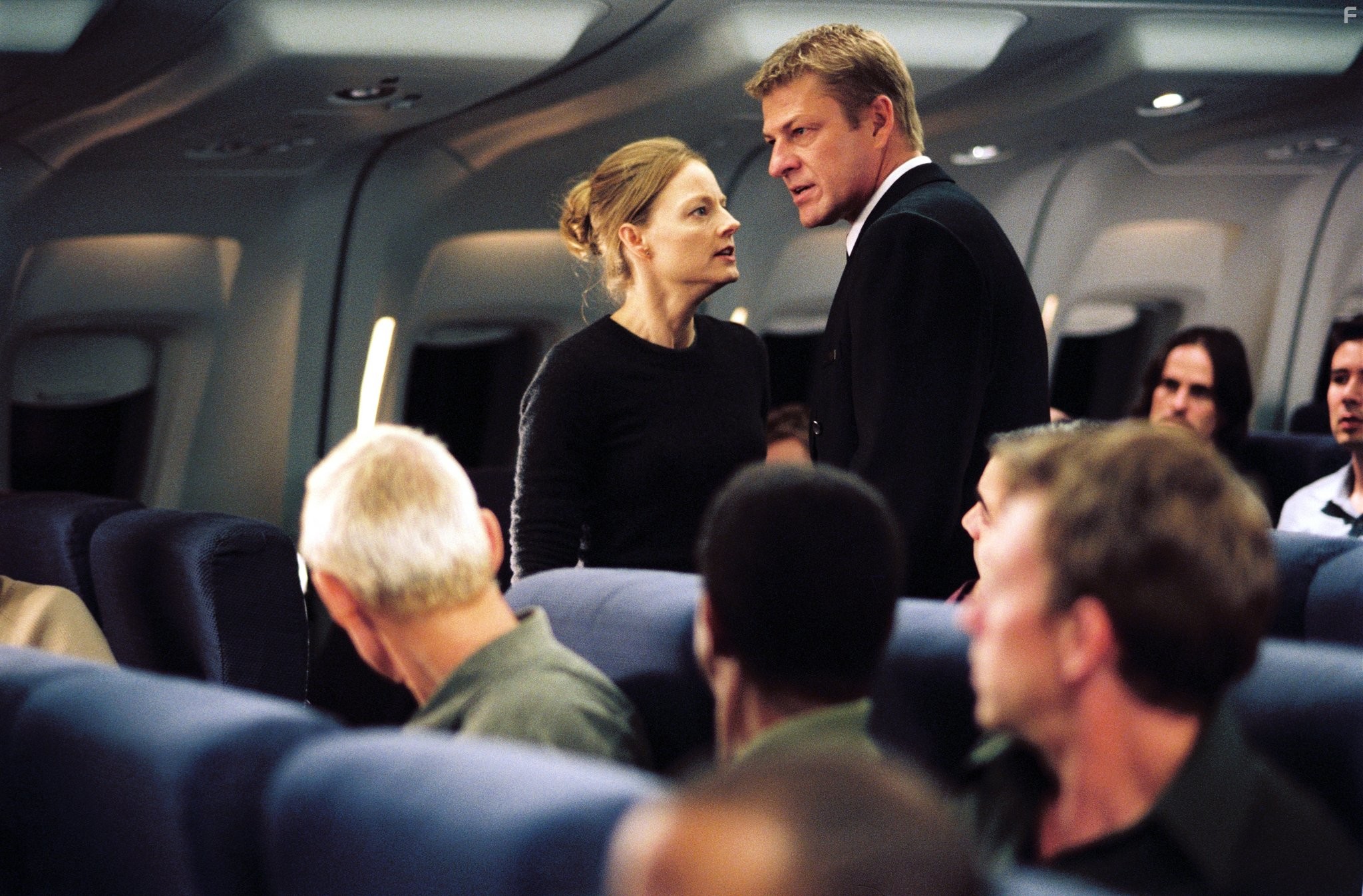 Jodie Foster and Sean Bean in Иллюзия полета (2005)