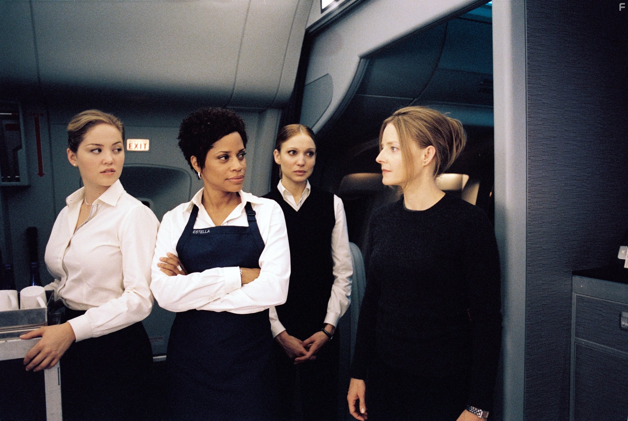 Jodie Foster, Kate Beahan, Erika Christensen, and Judith Scott in Иллюзия полета (2005)