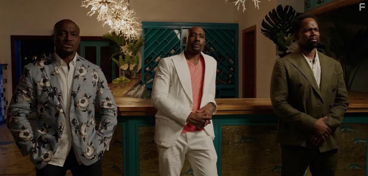 Morris Chestnut, Taye Diggs, and Harold Perrineau in The Best Man: The Final Chapters (2022)