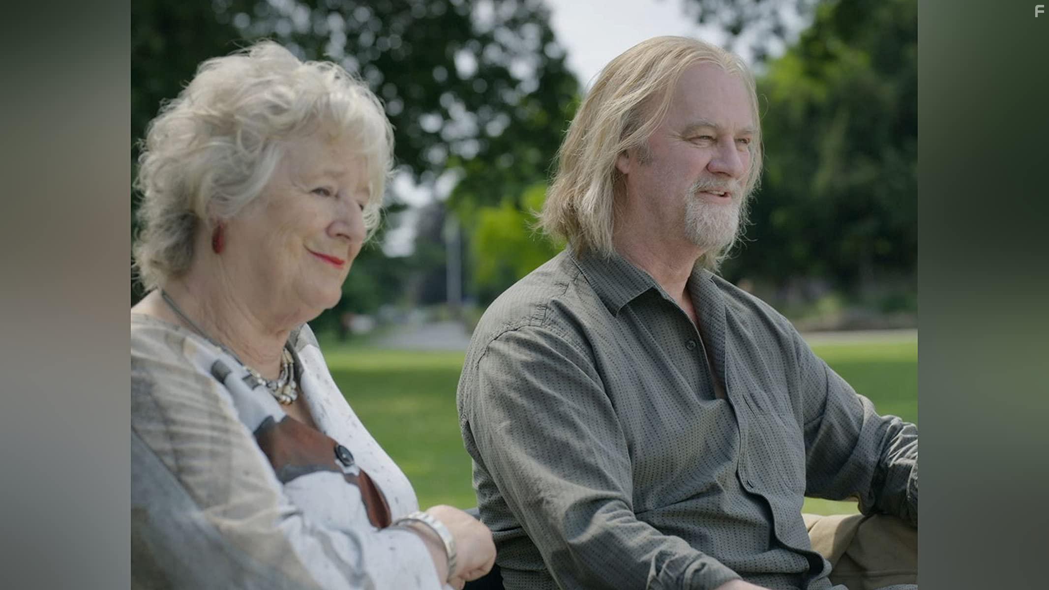 Tim McInnerny and Maggie Steed in Ten Percent (2022)