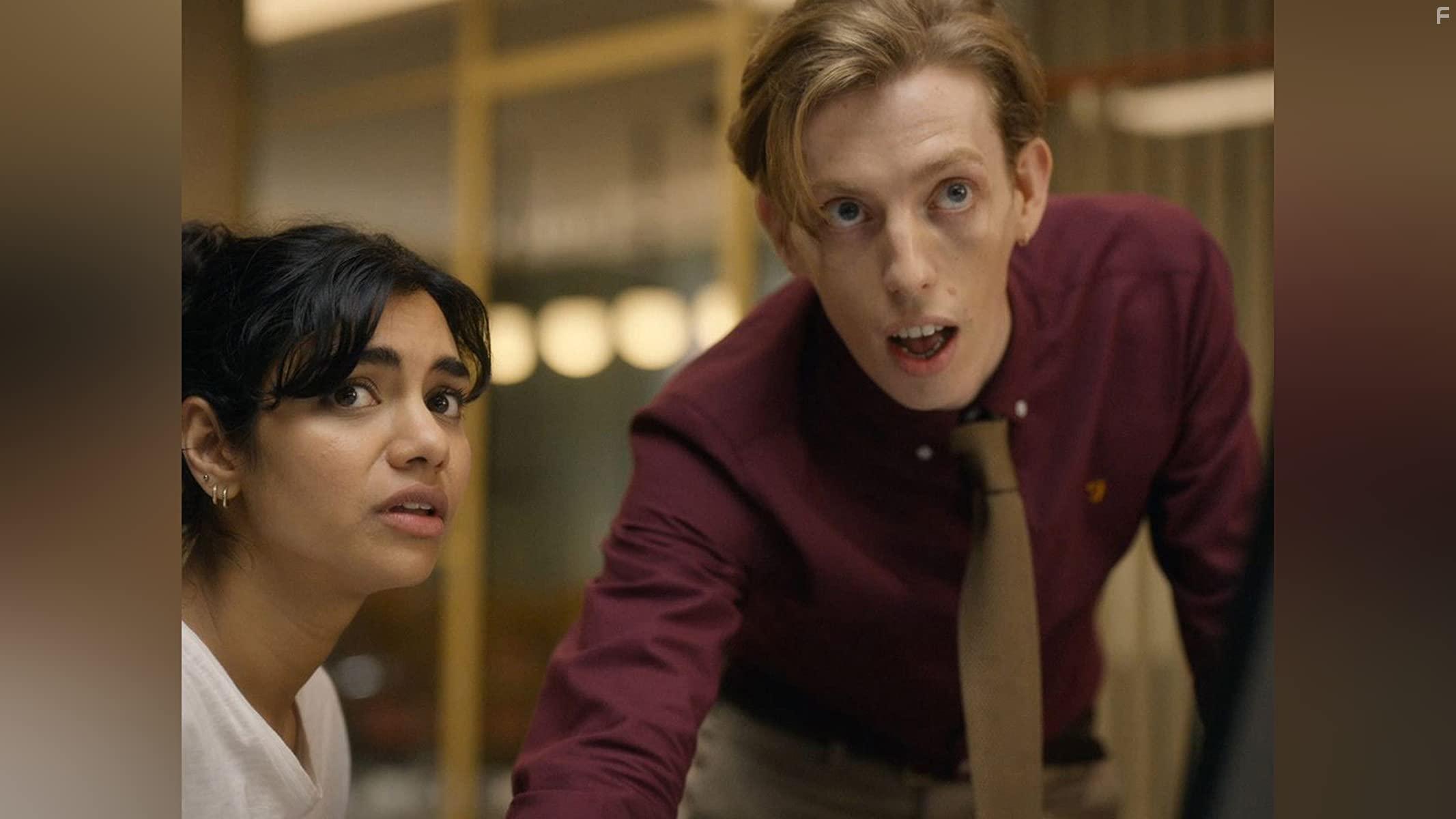 Harry Trevaldwyn and Hiftu Quasem in Ten Percent (2022)