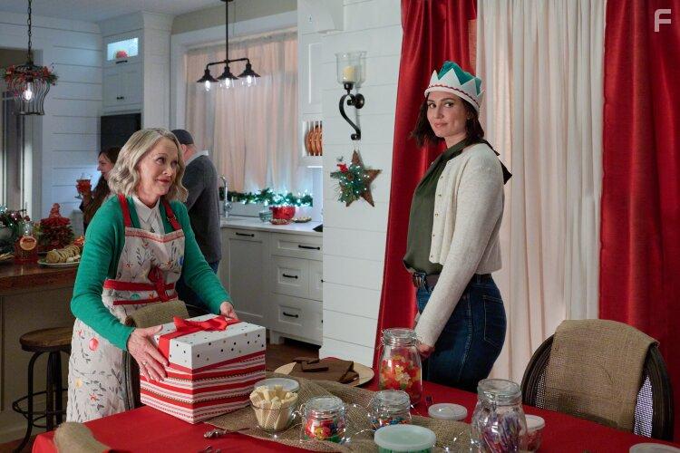 Beverley Breuer and Katherine Barrell in A Tale of Two Christmases (2022)
