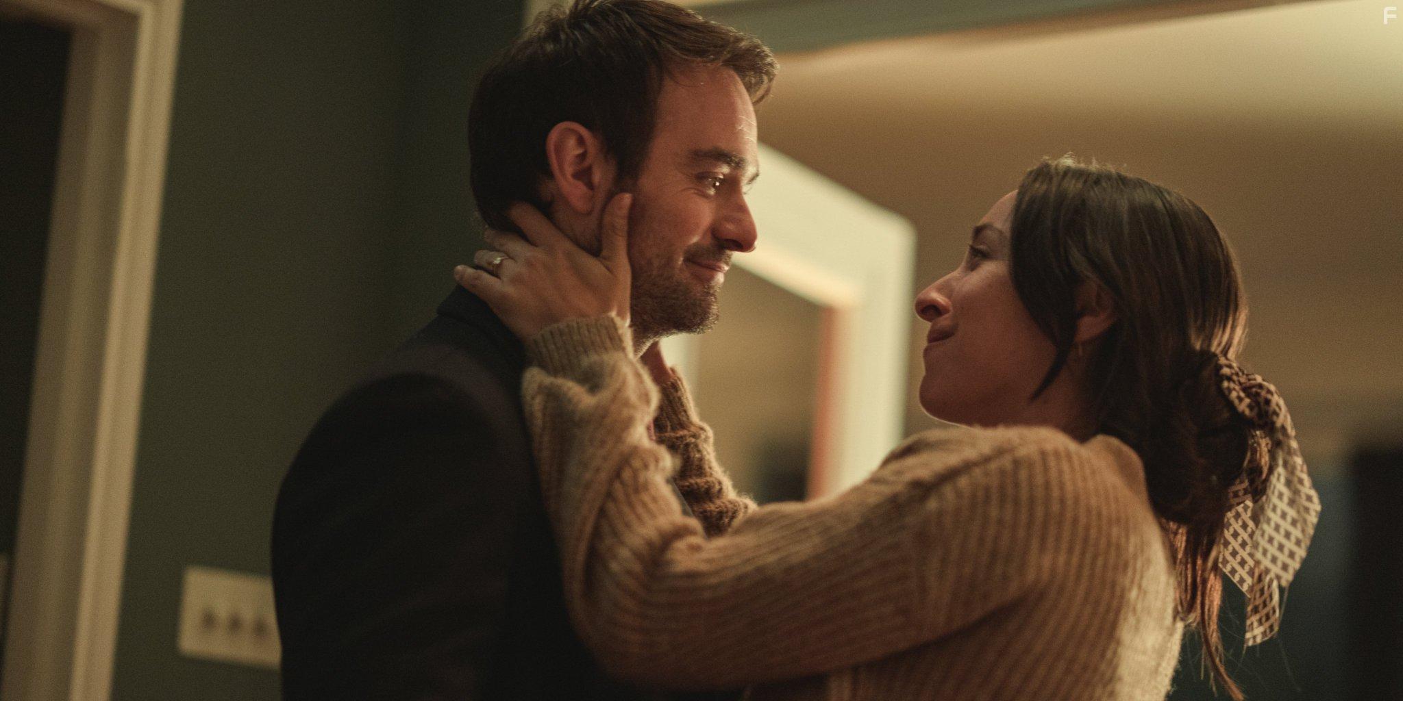 Charlie Cox and Oona Chaplin in Treason (2022)