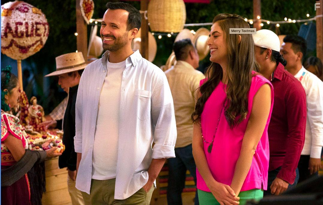 Rodrigo Massa and Ariana Ron Pedrique in Merry Textmas (2022)