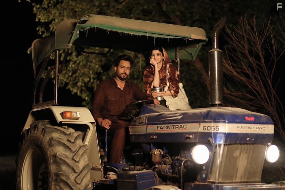 Amberdeep Singh and Nimrat Khaira in Teeja Punjab (2021)