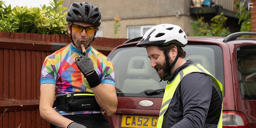 Jim Howick and Tom Basden in Here We Go (2020)