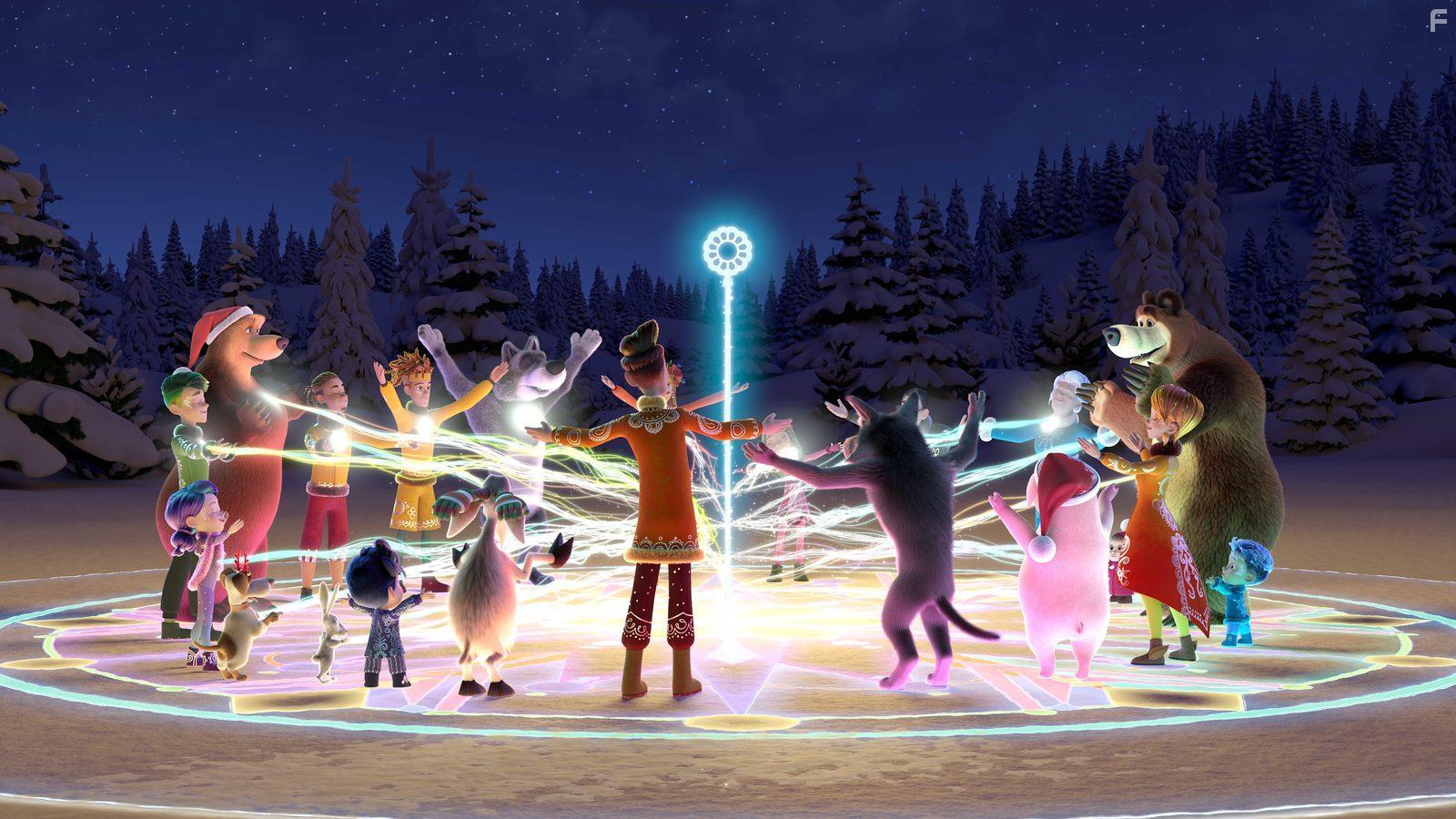 Маша и Медведь в кино: 12 месяцев #7