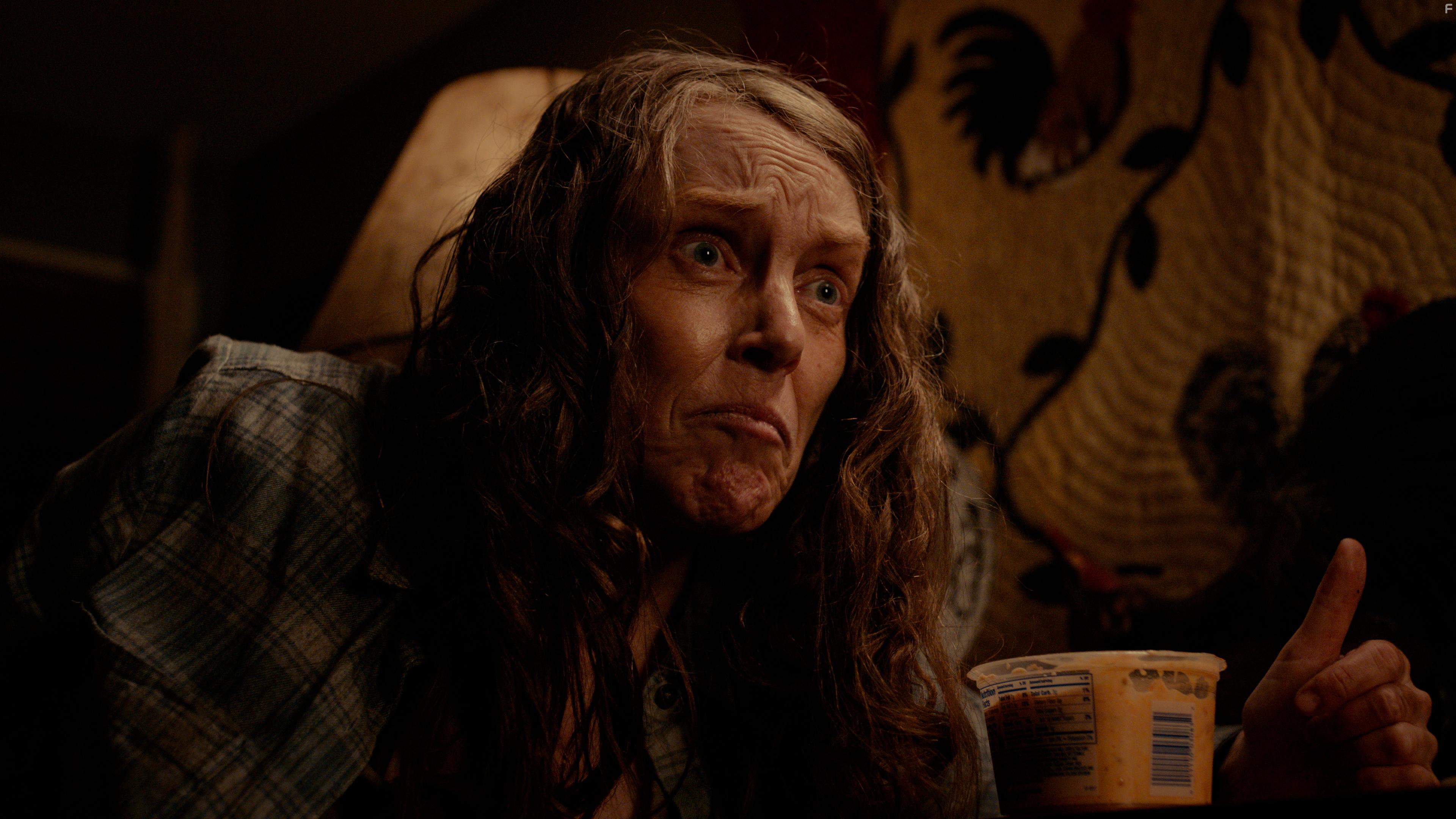 Mother (Tordy Clark) muses on her wants and needs as she nibbles on some pimento cheese