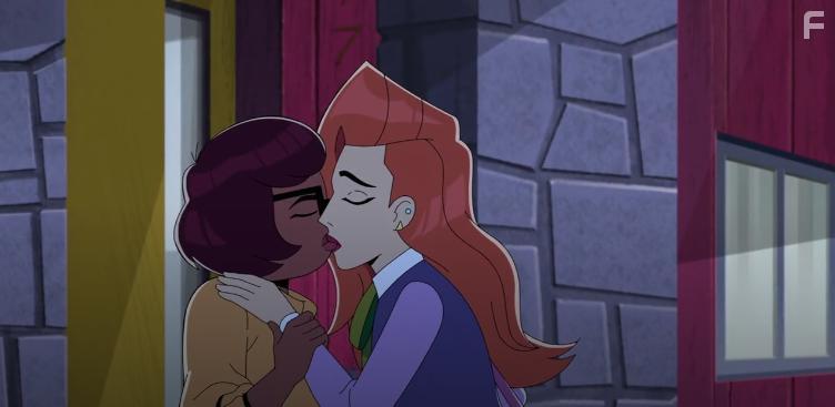 Mindy Kaling and Constance Wu in Velma (2023)