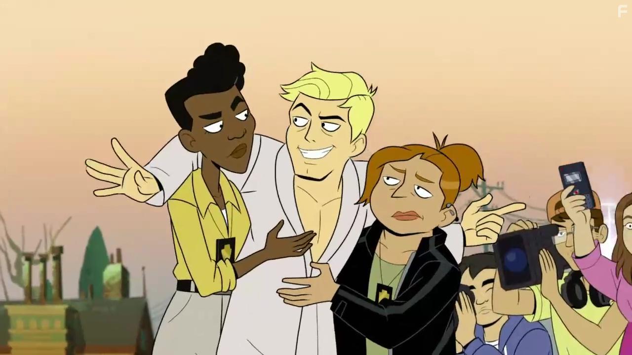 Wanda Sykes and Glenn Howerton in Velma (2023)