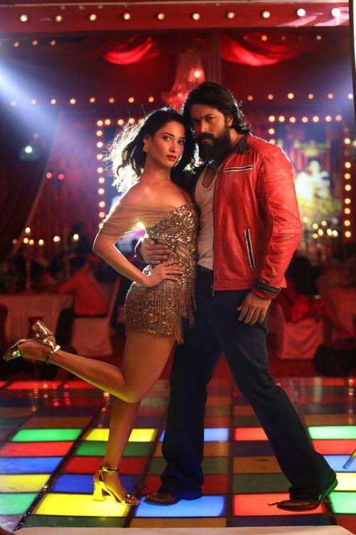 Tamannaah Bhatia and Yash in K.G.F: Chapter 1 (2018)
