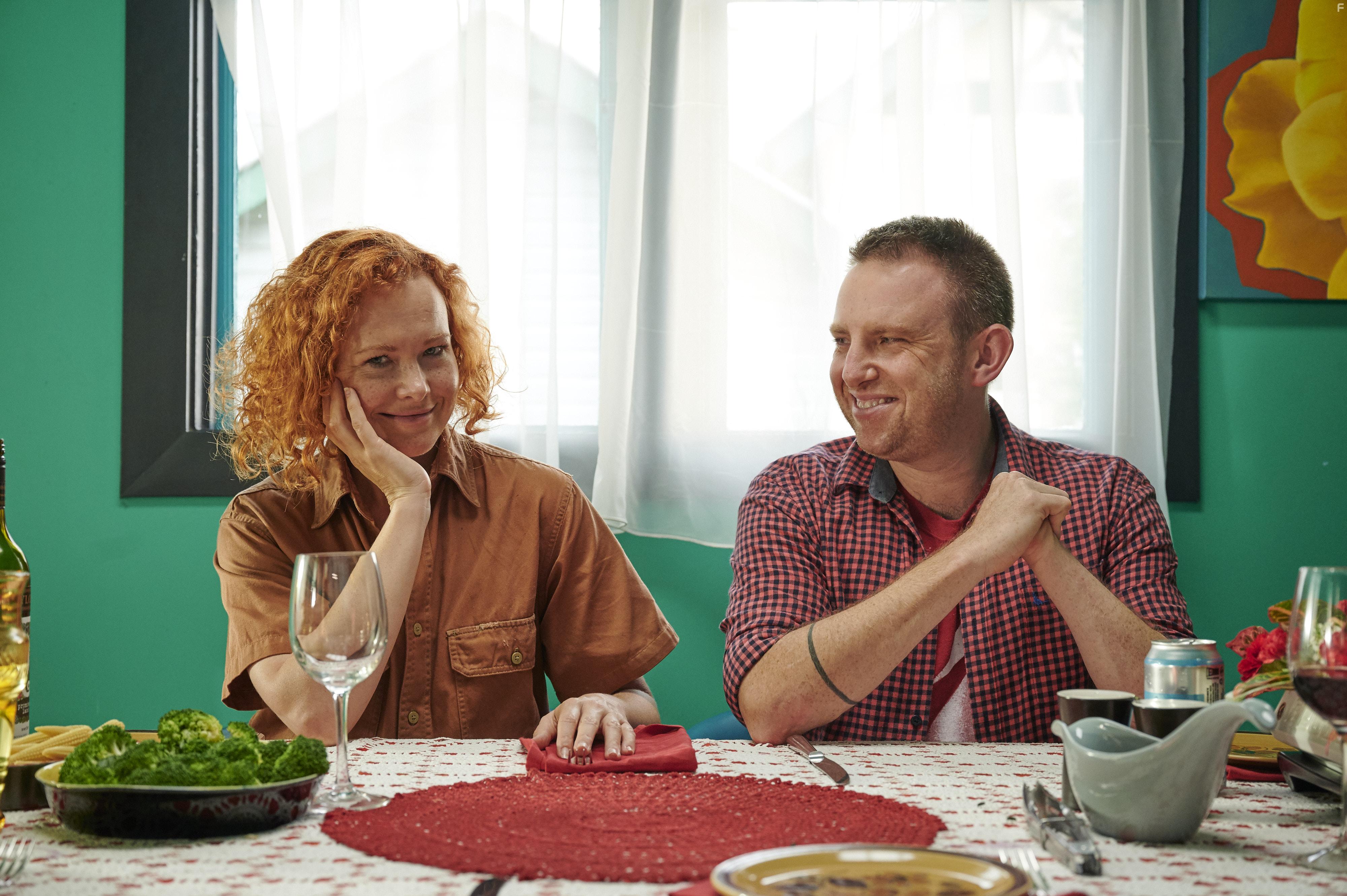 Thomas Campbell and Krew Boylan in Seriously Red (2022)