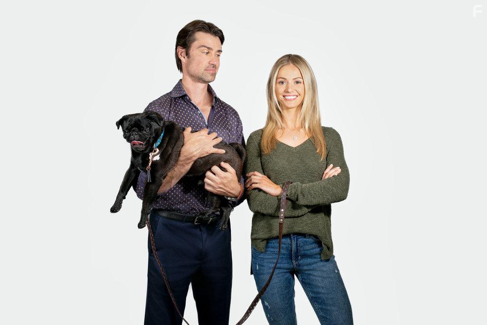 Corey Sevier and Rebecca Dalton in The Dog Lover's Guide to Dating (2023)