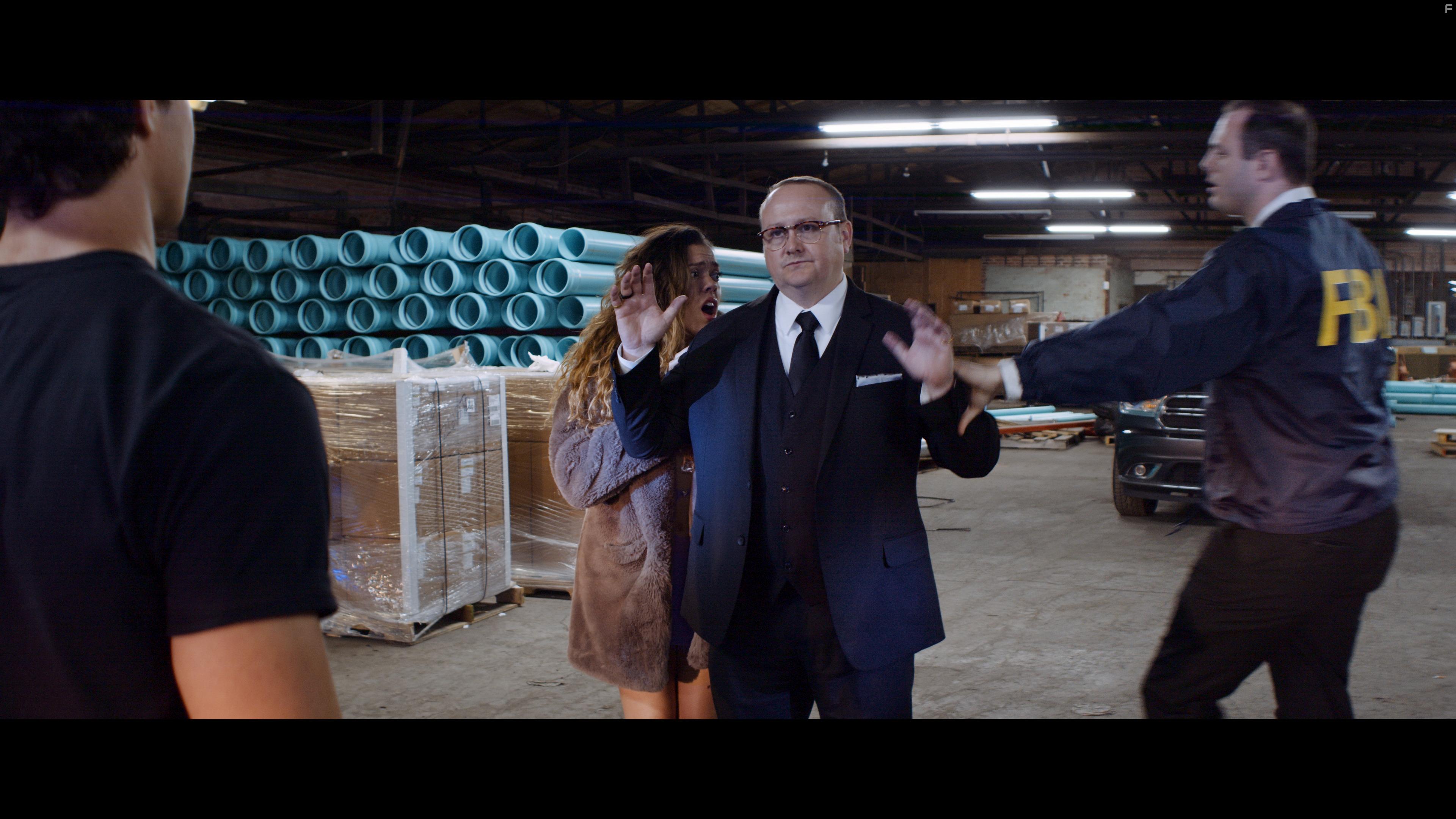 Josh Kay, Julia Voraz, and Bobby Lee in Moving Valentine (2022)