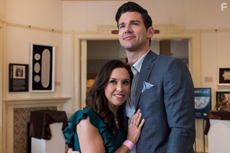 Lacey Chabert and Kevin McGarry in The Wedding Veil Expectations (2023)