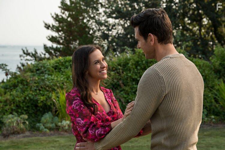 Lacey Chabert and Kevin McGarry in The Wedding Veil Expectations (2023)