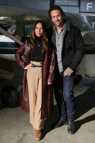 Janel Parrish and Niall Matter in Family History Mysteries: Buried Past (2023)