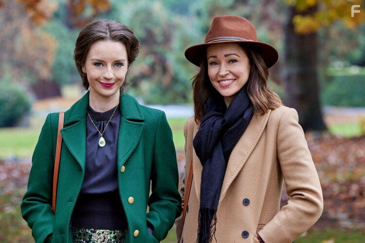 Autumn Reeser and Kacey Rohl in The Wedding Veil Inspiration (2023)