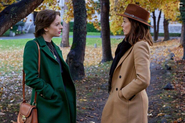 Autumn Reeser and Kacey Rohl in The Wedding Veil Inspiration (2023)