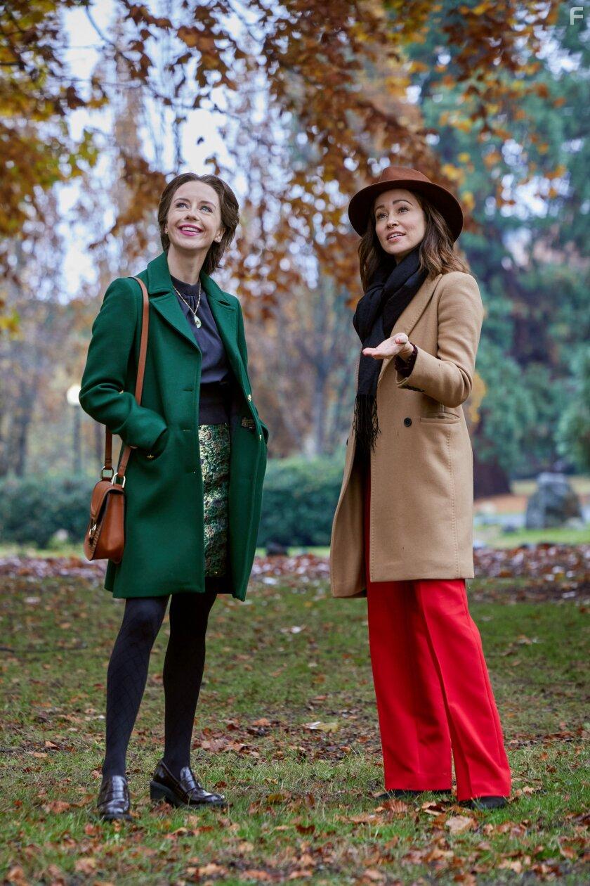 Autumn Reeser and Kacey Rohl in The Wedding Veil Inspiration (2023)