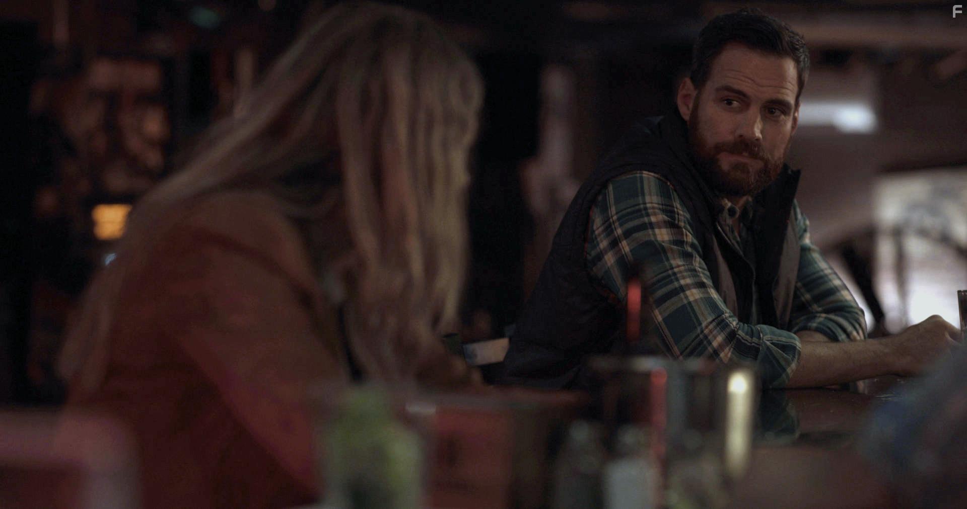 Diora Baird and Brent Bailey in Night Train (2023)