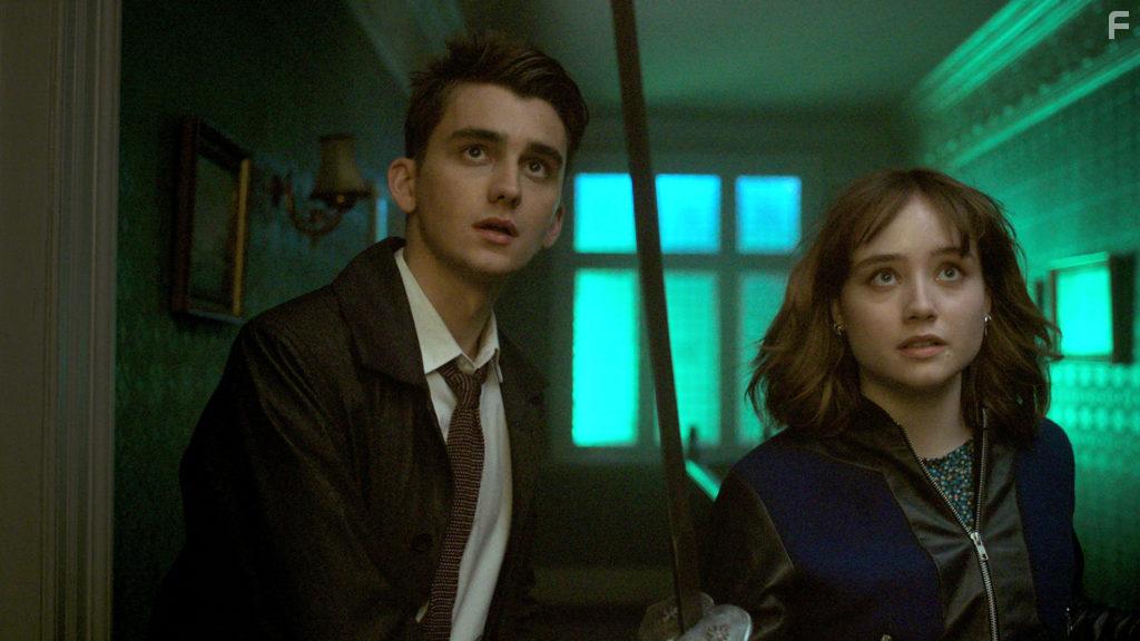 Cameron Chapman and Ruby Stokes in Lockwood & Co (2023)