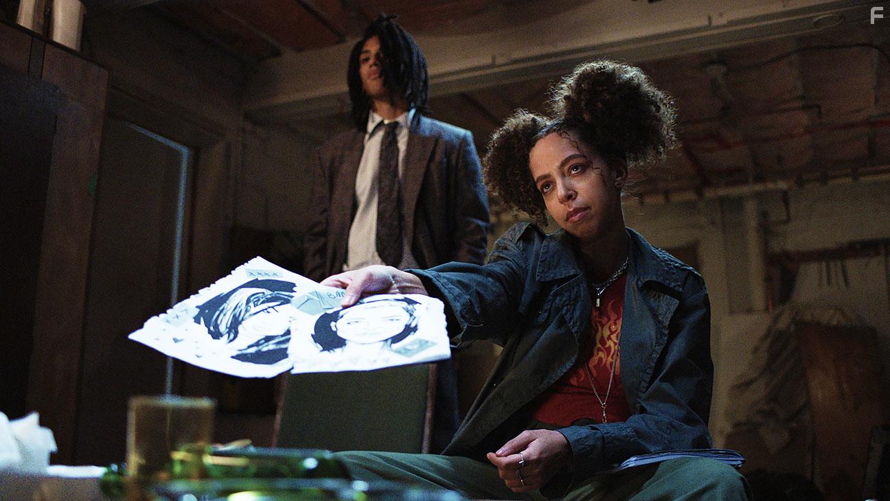 Keith Powers and Hayley Law in Door Mouse (2022)