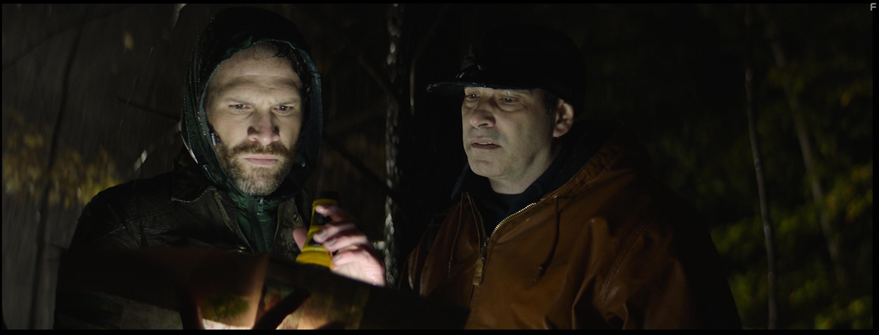 Paul Weissman and Nicholas Baroudi in Cryptid (2022)