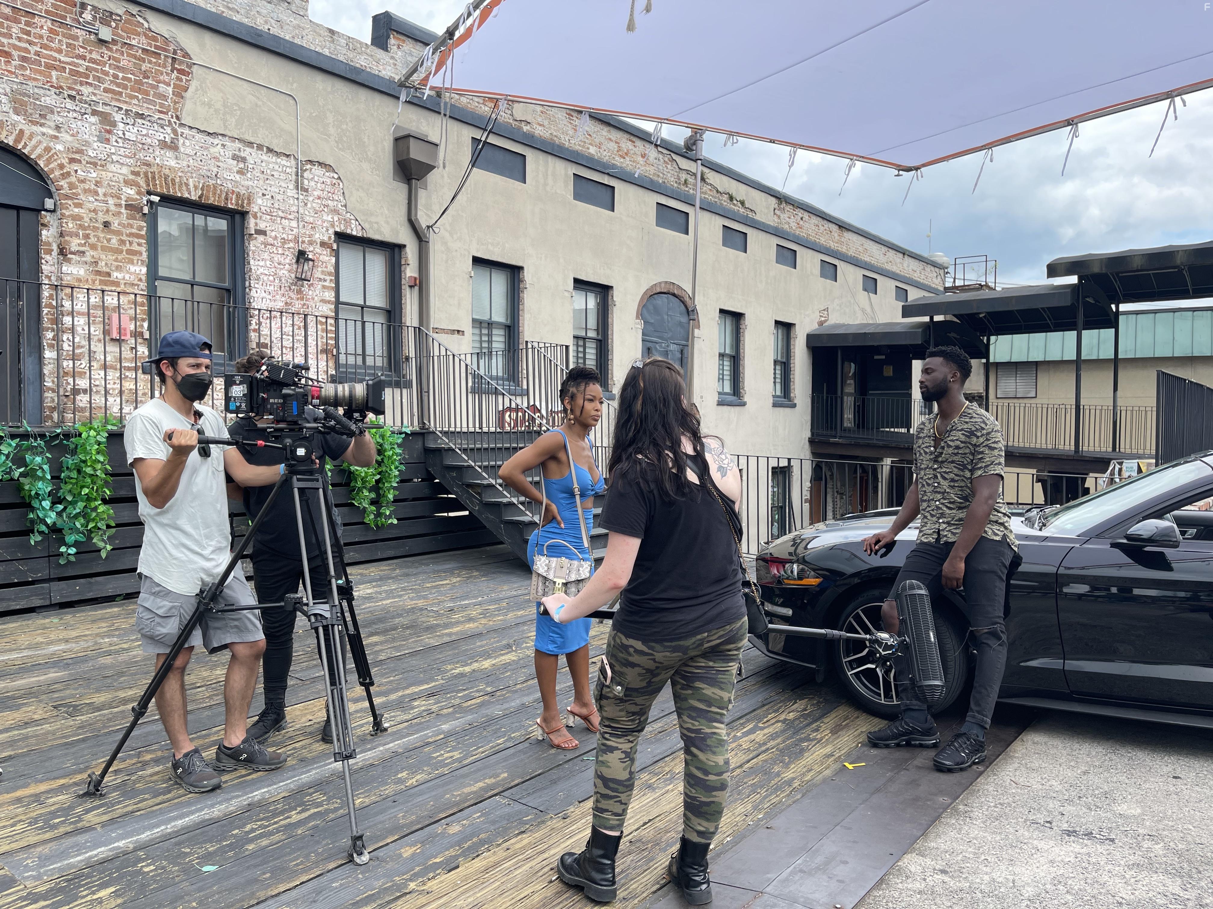 Ty Walker, Errol Sadler, and Mikhail LaPread in Girls Getaway Gone Wrong (2021)