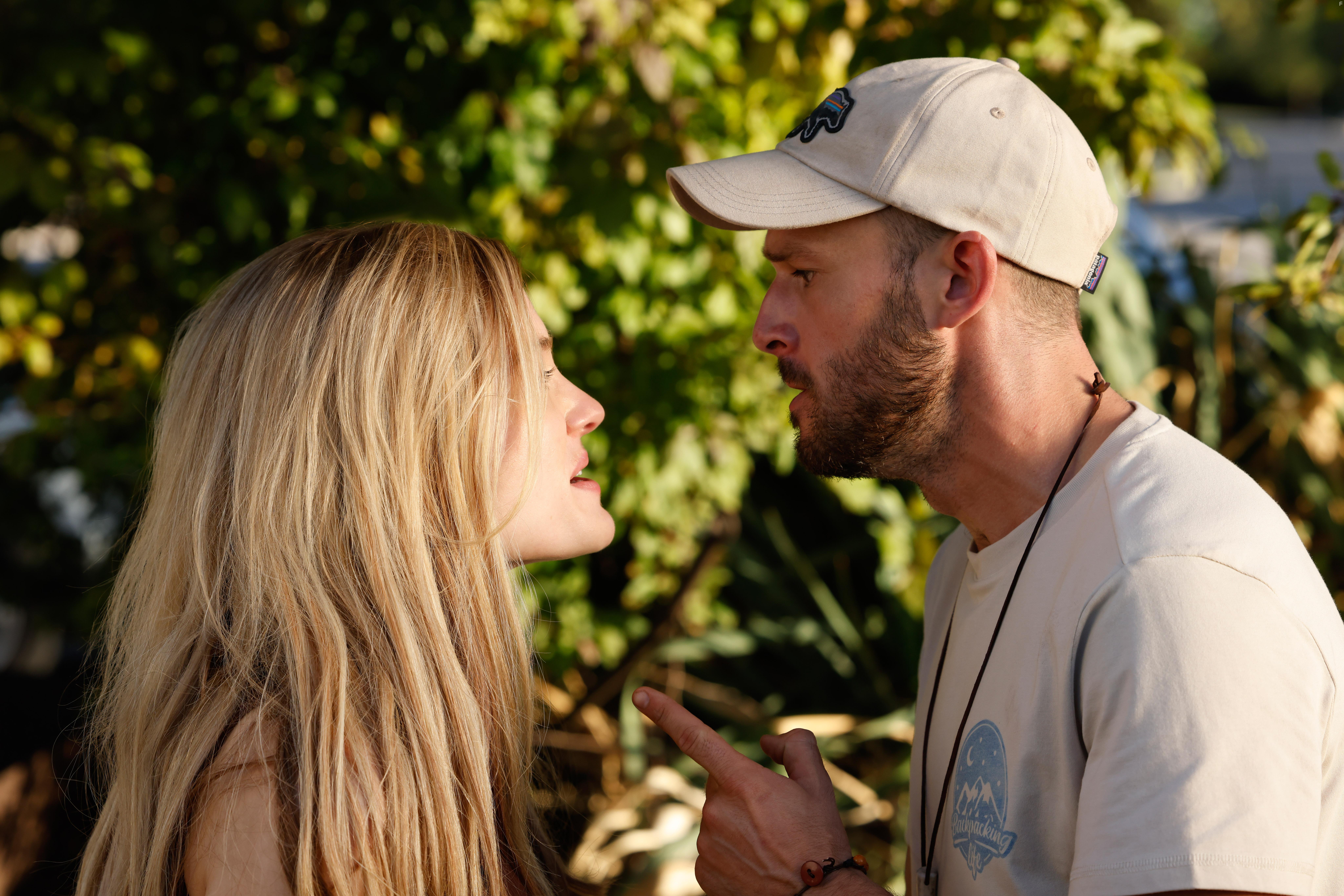 Skyler Samuels and Evan Hall in The Gabby Petito Story (2022)