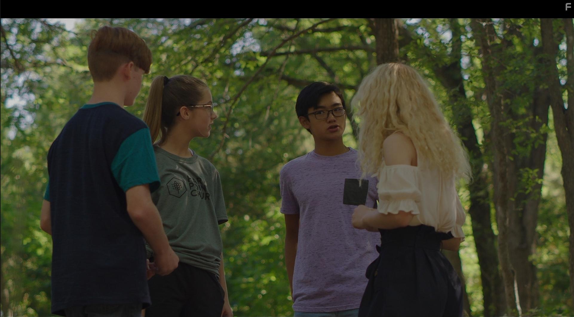 Lexi Graves, Keegan Bouton, Tristan Pravong, and Charlotte Delaney Riggs in Forever and a Day (2022)