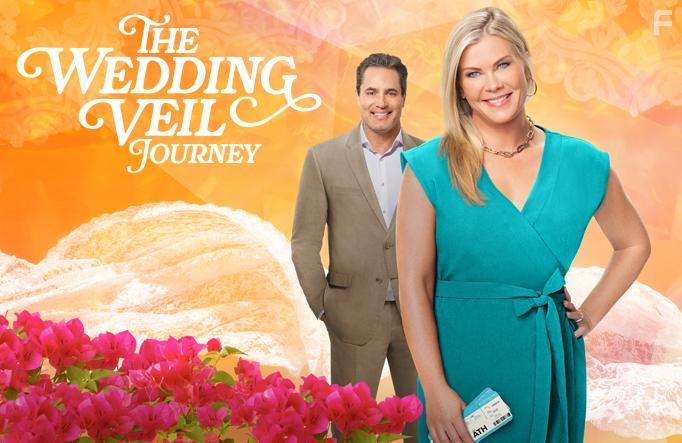 Victor Webster and Alison Sweeney in The Wedding Veil Journey (2023)